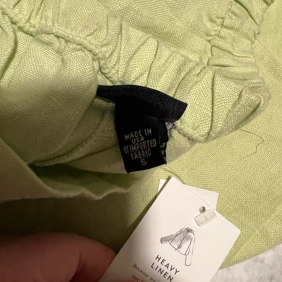 Eileen Fisher Capri Linen Pants - Picture 7 of 7